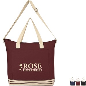 Bottom Line Cotton Tote Bag - HT8576
