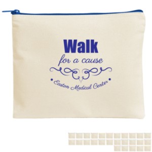 Dollface Cotton Canvas Cosmetic Bag - NM1500