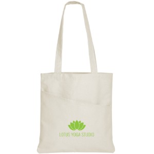 Main Squeeze Peek-A-Boo Cotton Canvas Tote - NM1600
