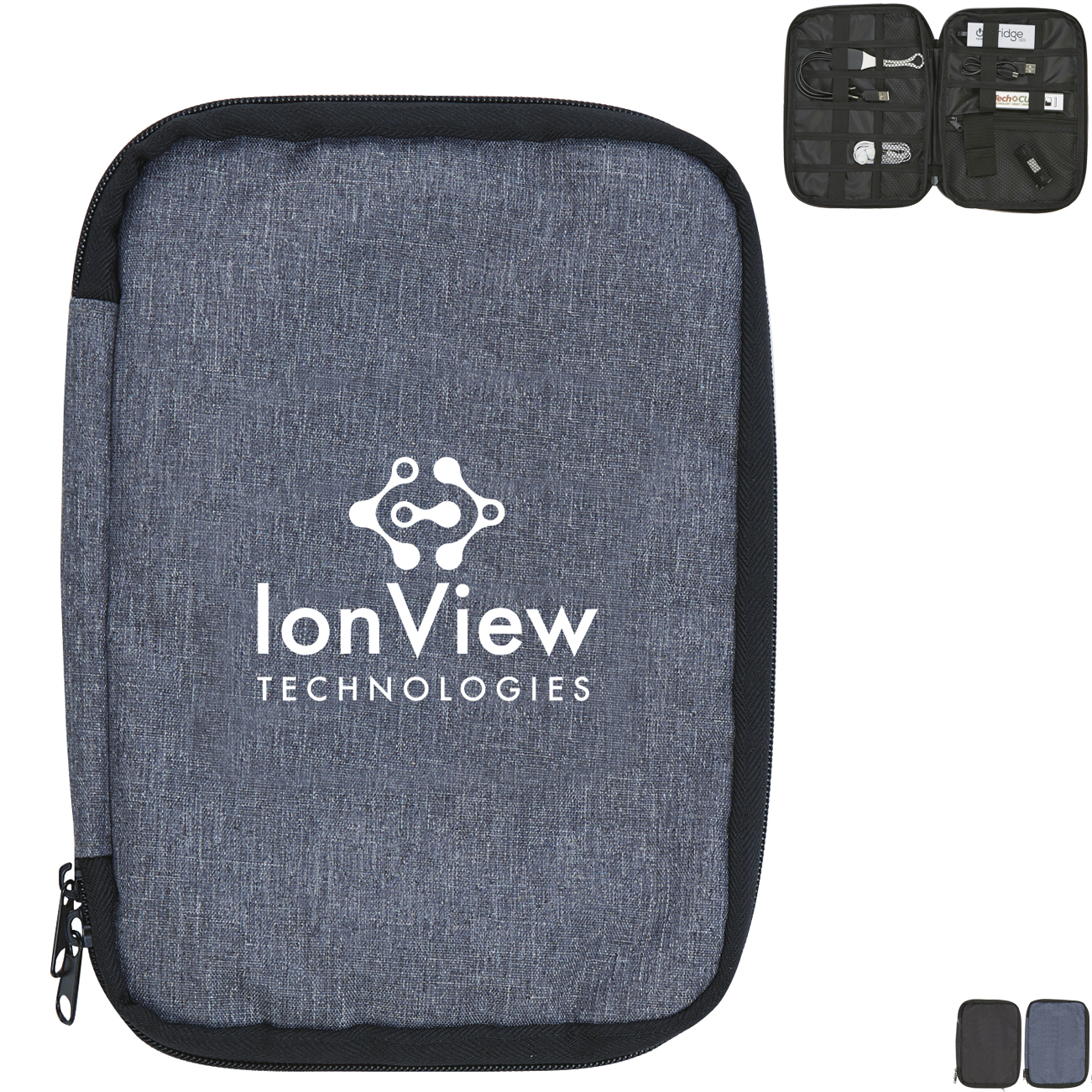 Product Photo 1 Snowflake Polyester Tech Organizer