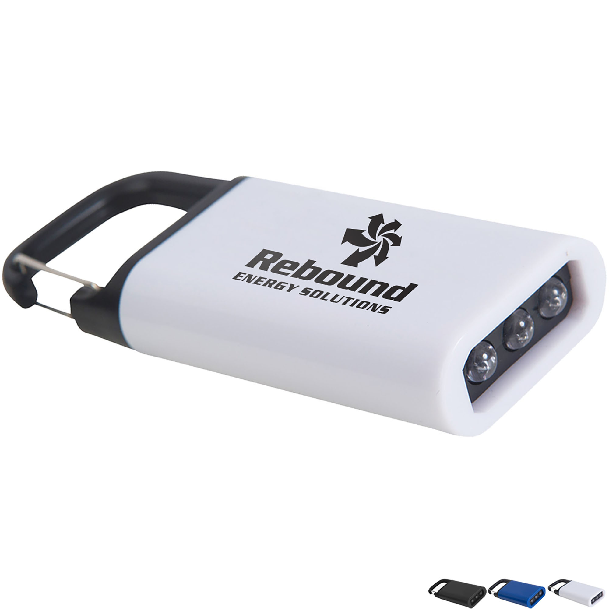 Product Photo 1 Clip On Pull-Apart 3 LED Flashlight