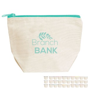 Tweedle Dee Cotton Canvas Zippered Utility Bag - NM1510