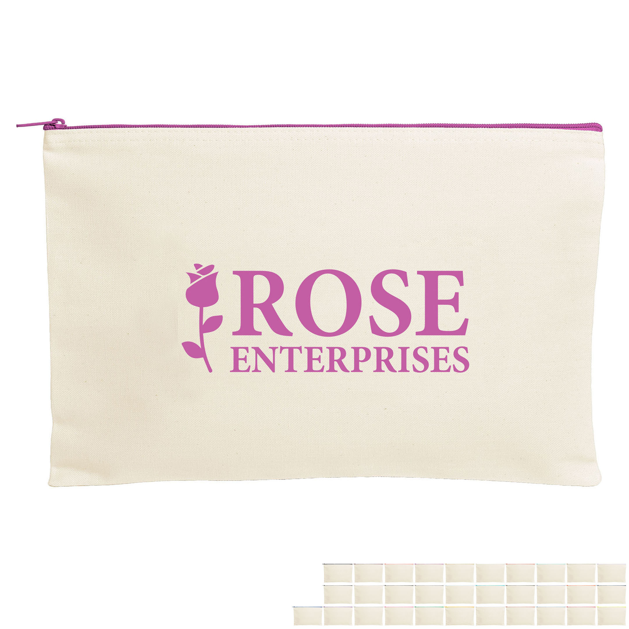 Product Photo 1 Dottie Cotton Canvas Zippered Document Holder