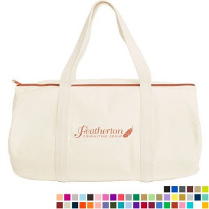 Darling Cotton Canvas Duffel Bag, 19" - NM1665