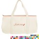 Darling Cotton Canvas Duffel Bag, 19"