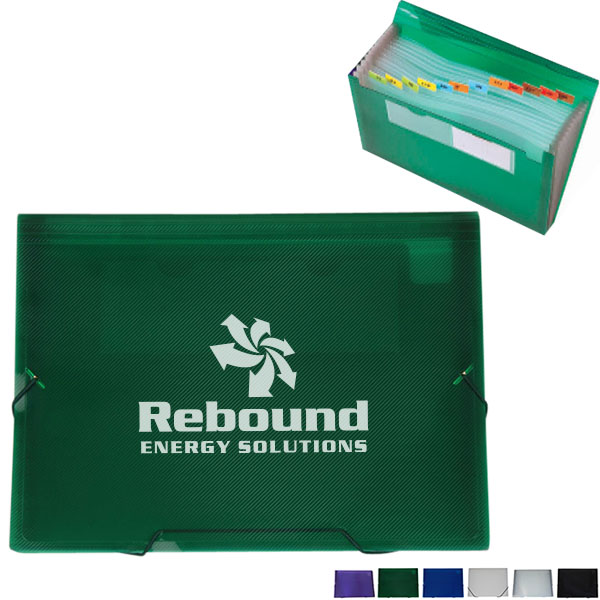 Product Photo 1 Thirteen Pocket Poly File with Elastic Closure