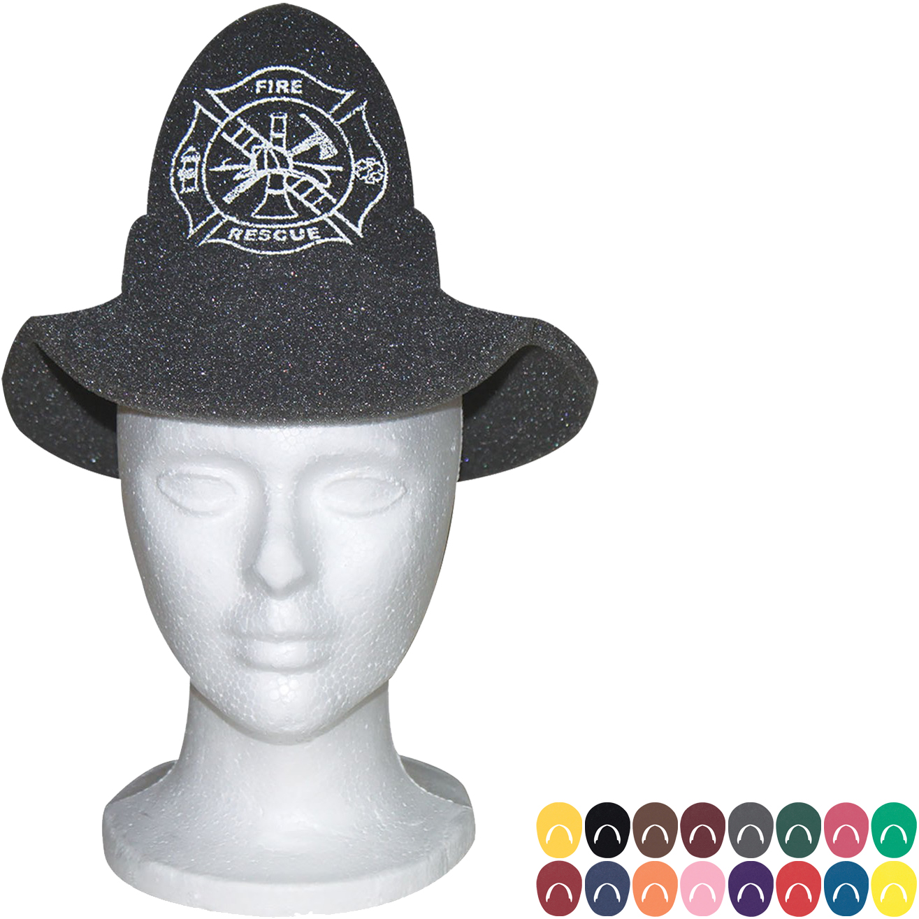 Product Photo 1 Fireman Hat Foam Visor