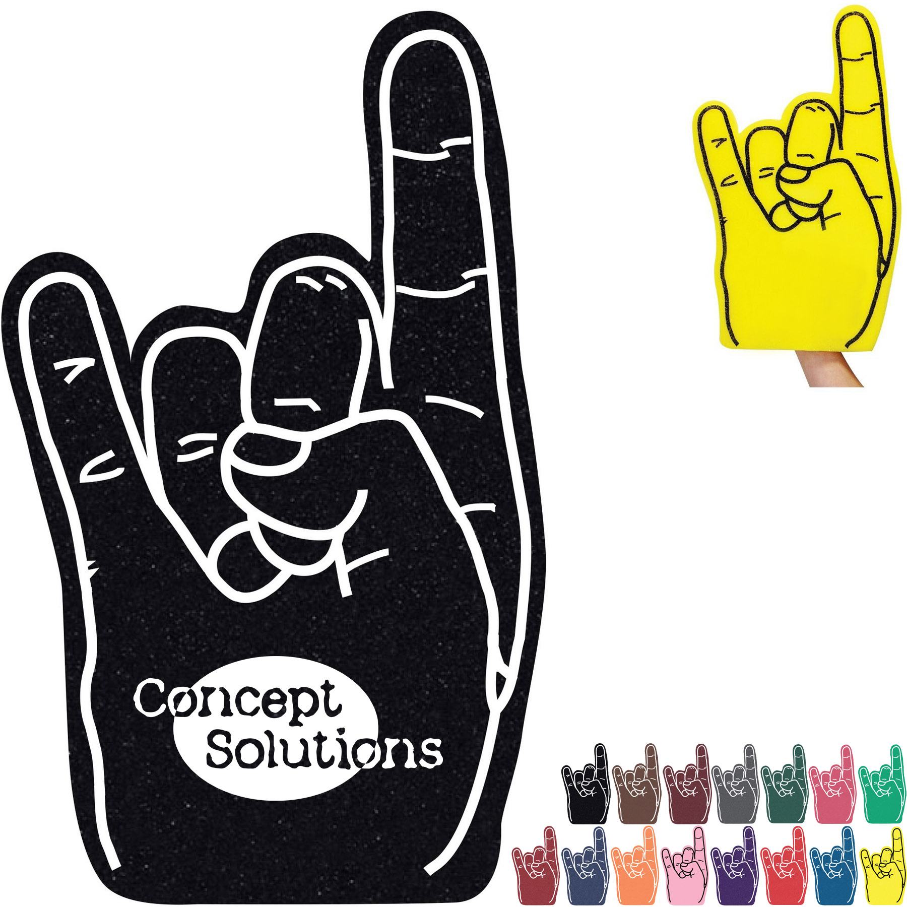 Product Photo 1 Foam Concert Hand Mitt, 18"