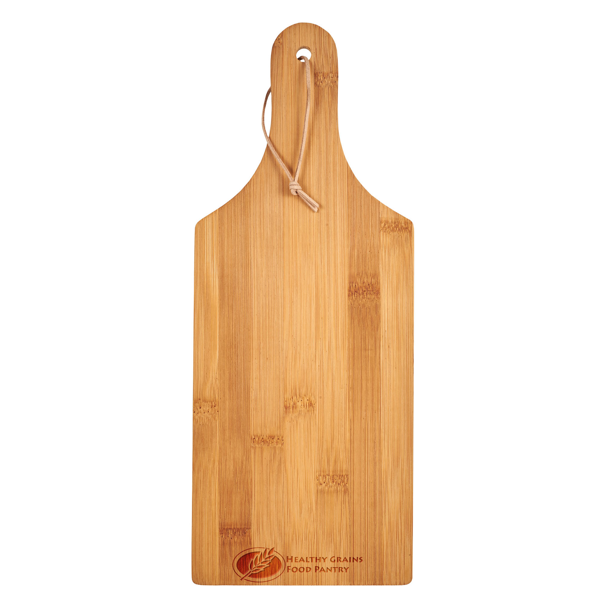 Product Photo 1 Bamboo Cutting Board w/ Handle & Hanging Loop