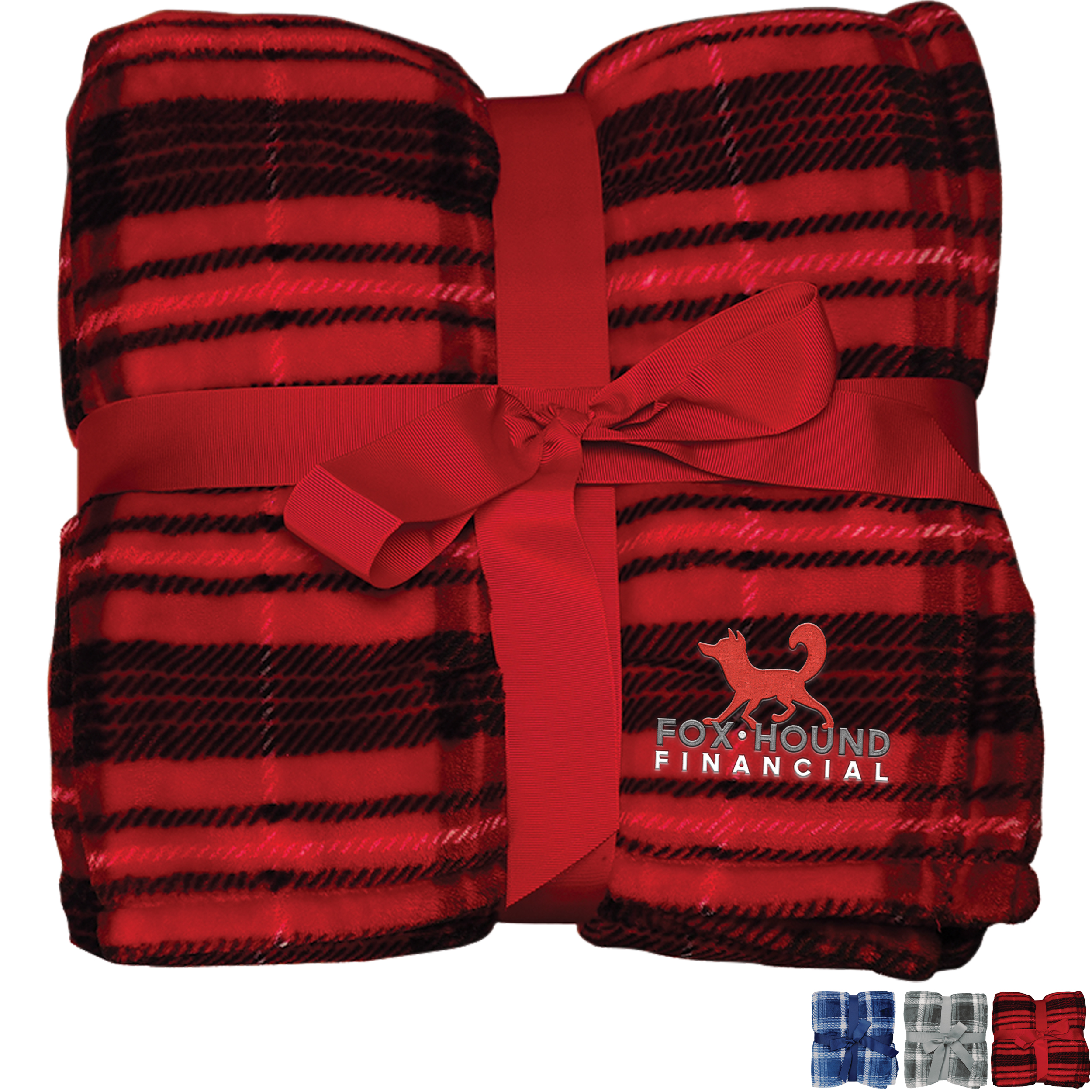 Product Photo 1 Flannel Plush Pattern Plaid Blanket, 50" x 60"