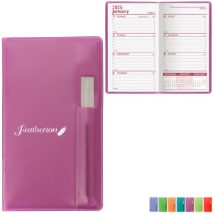 Translucent Weekly Pocket Planner & Pen - RY1035