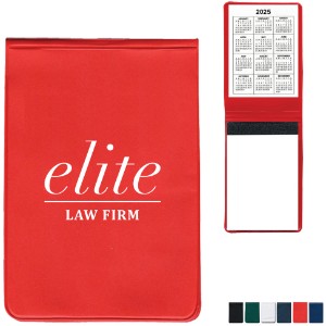 Vinyl Memo Book w/ 2-Year Calendar, 100 Pages, 3" x 4-1/2" - RY1090
