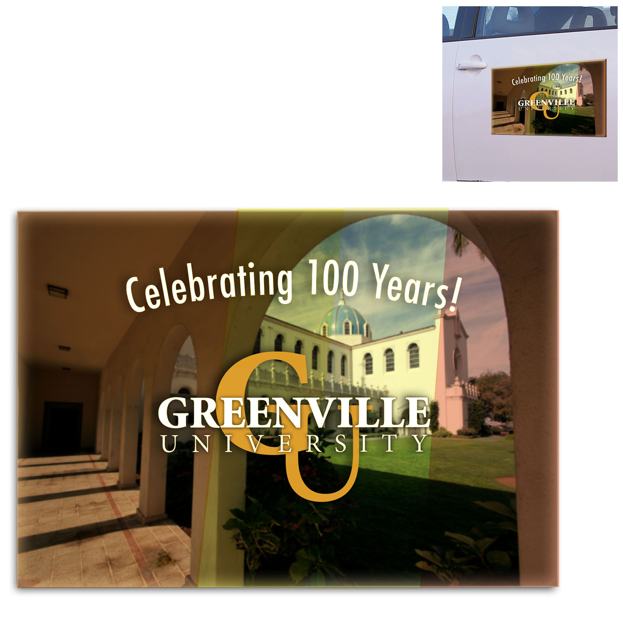 Product Photo 1 Car Sign Magnet, 11-3/4" x 16-7/8"