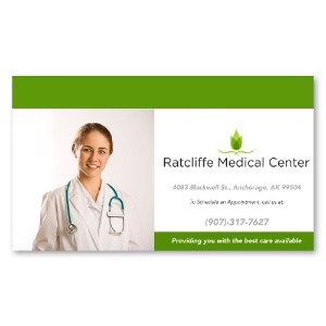 Jumbo Business Card Magnet - MG1275