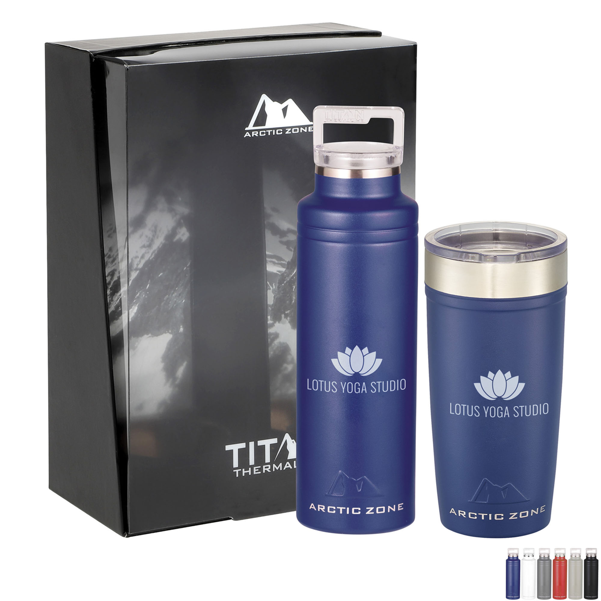 Product Photo 1 Arctic Zone® Titan Thermal HP® Copper Vacuum Insulated Drinkware Gift Set