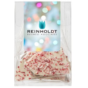 White Chocolate Peppermint Bark Classic Treat Tote, 4.5oz. - MD2105