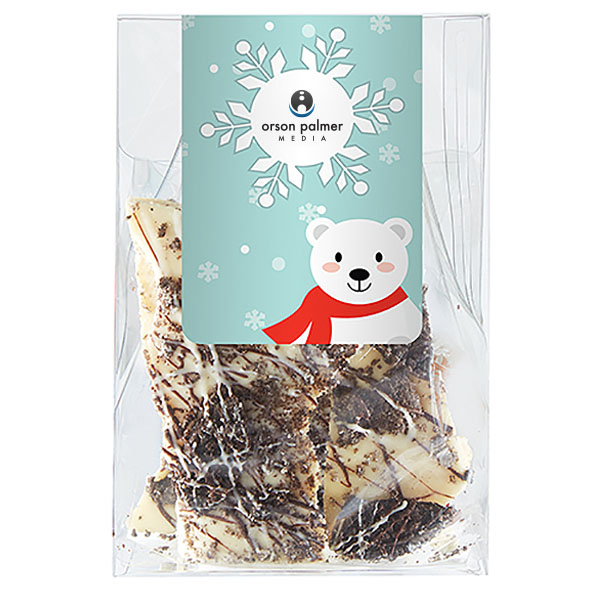 Product Photo 1 White Chocolate Oreo® Bark Classic Treat Tote, 4.5oz.