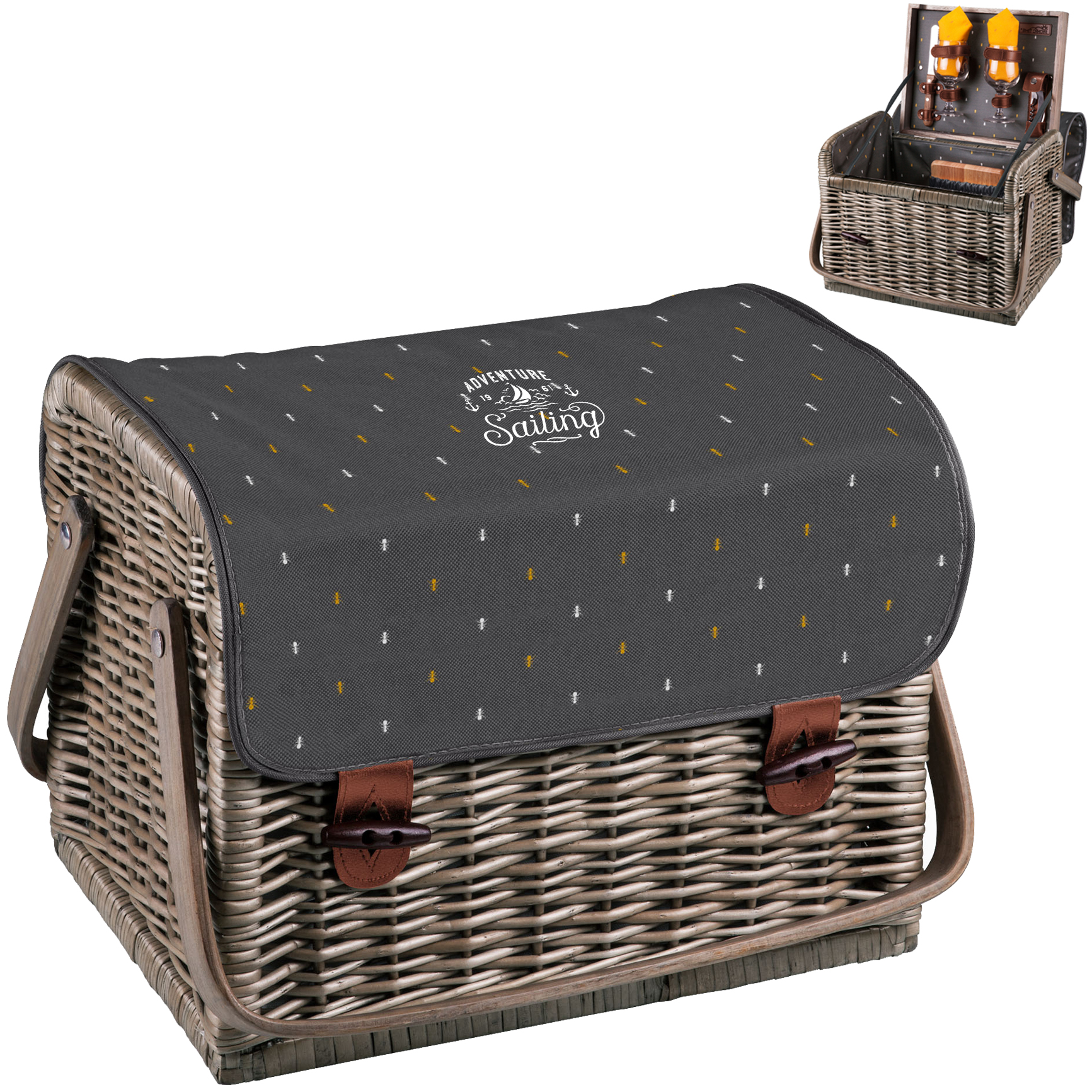 Product Photo 1 Kabrio Wine & Cheese Picnic Set - Anthology Collection