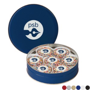 Chocolate Covered Oreos® w/ Rainbow Nonpareils in Tin - MD2133