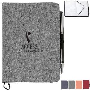 Heathered Bound Notebook, 5" x 7" - BT7433