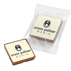 Bite Size Belgian Milk Chocolate Squares - MD2179