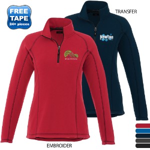 Bowlen Ladies' Polyfleece Quarter Zip - TM3635