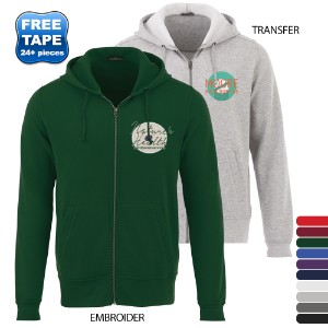 Cypress Men's Fleece Zip Hoodie - TM3650