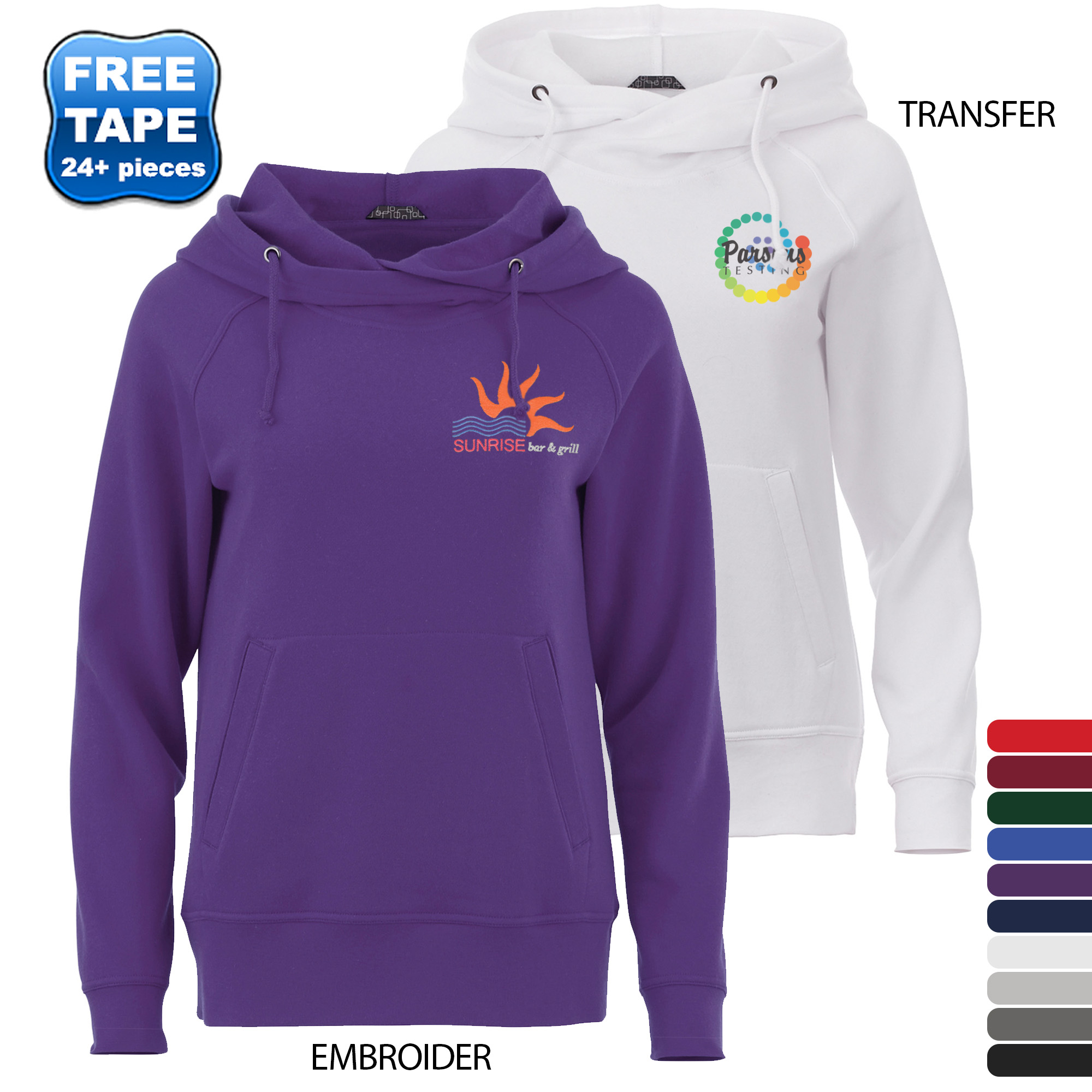 Product Photo 1 Dayton Ladies' Fleece Hoodie