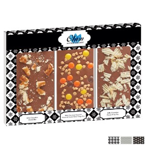 Belgian Chocolate Taster's Trio Triple Bars - MD2148