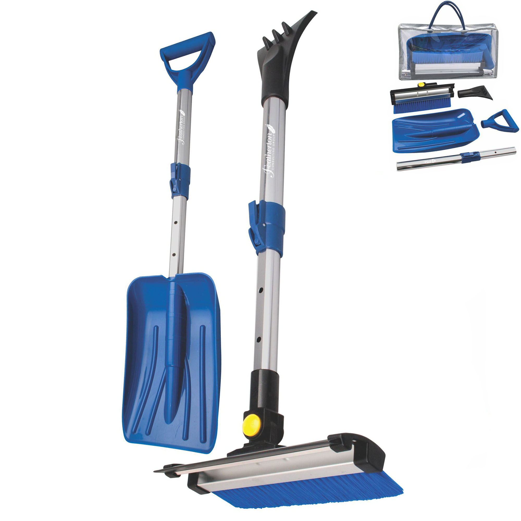 Product Photo 1 Deluxe Telescoping Snowbrush & Collapsible Shovel Set
