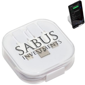 Trio 3-in-1 Charging Cable with Built-In Phone Stand - AR2328