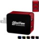 Light it Up Logo 2 Port Wall Charger