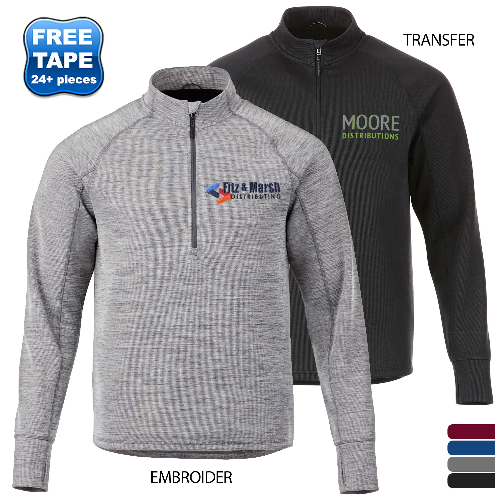 Product Photo 1 Crane Men's Knit Half Zip Pullover