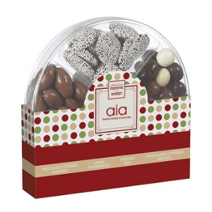 Stand Up 4 Section Chocolate Sampler, 9.6oz. - MD2176