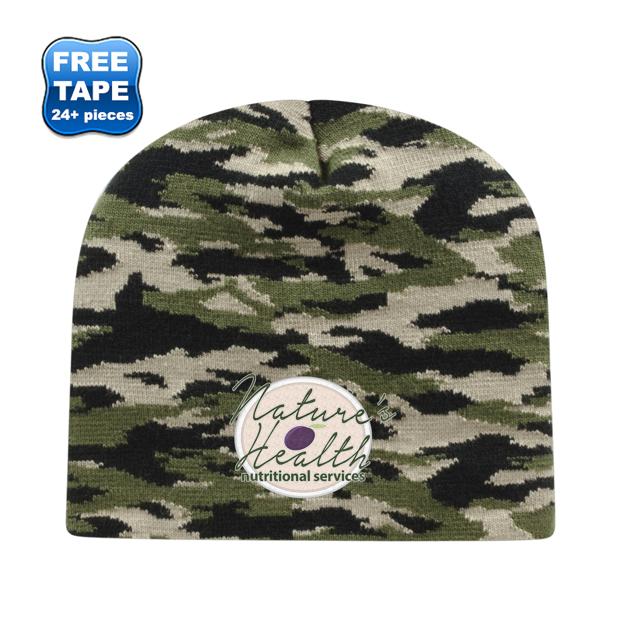 Product Photo 1 Vintage Tiger Camouflage Knit Beanie