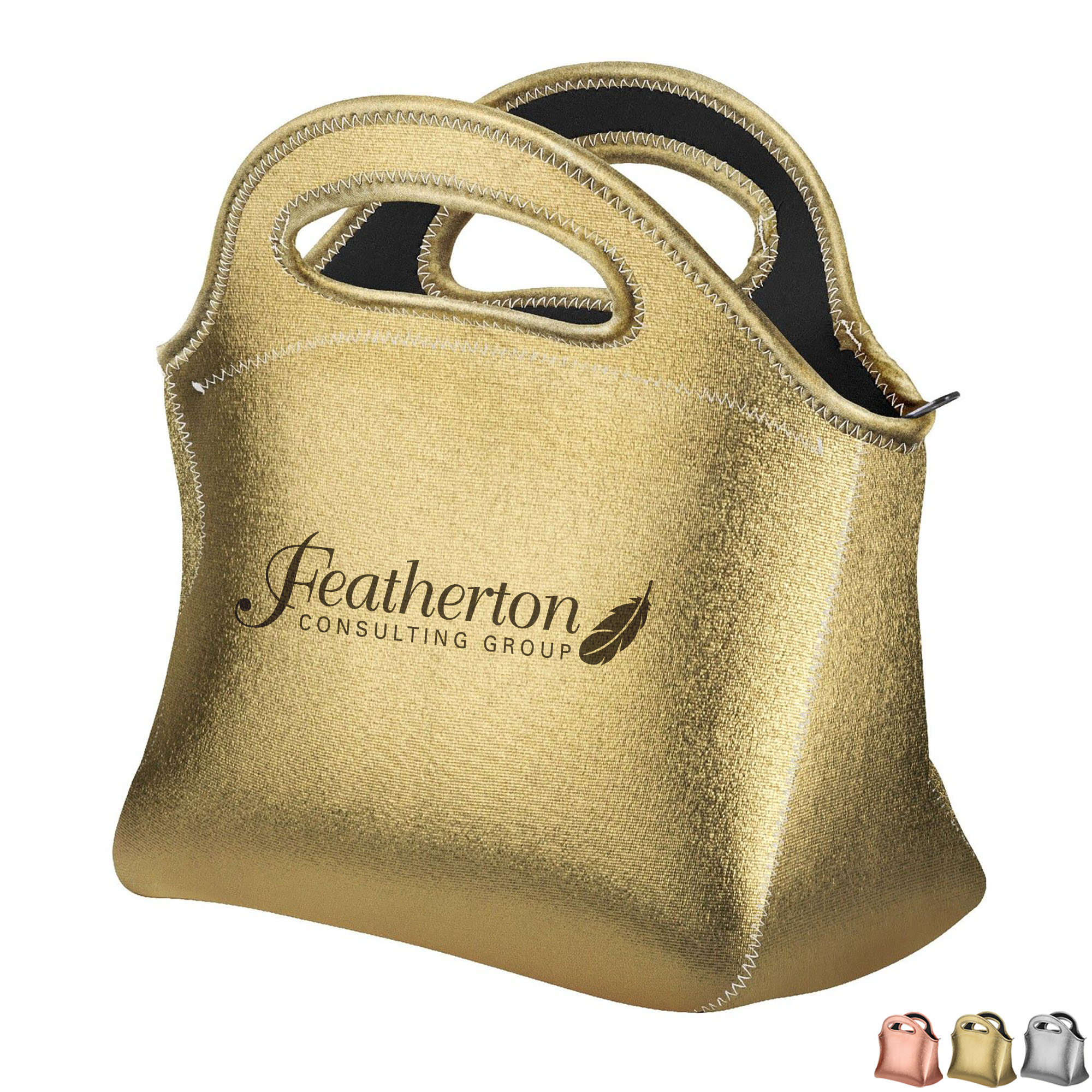 Product Photo 1 Gran Klutch Metallic Neonprene Lunch Bag