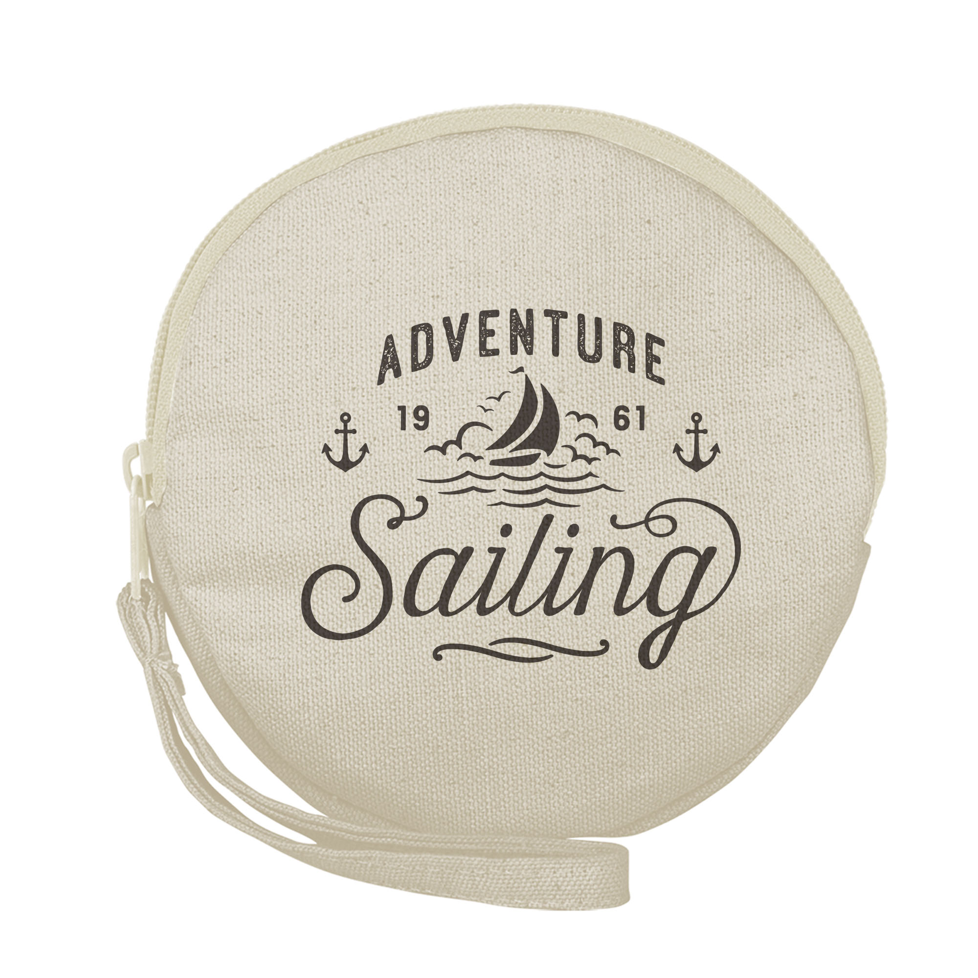 Product Photo 1 Pancake To Go Cotton Canvas Wristlet Wallet