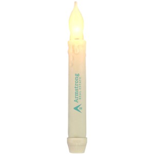 Flickering LED Taper Candle - AH1048