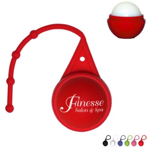 Halcyon® Round Lip Balm with Lanyard - AK1733