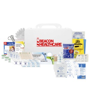 Home & Office First Aid Kit in Plastic Case - RX1305