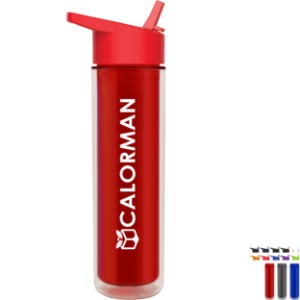 Chiller Insulated Bottle with Flip Straw Lid, 16oz. - GY6206