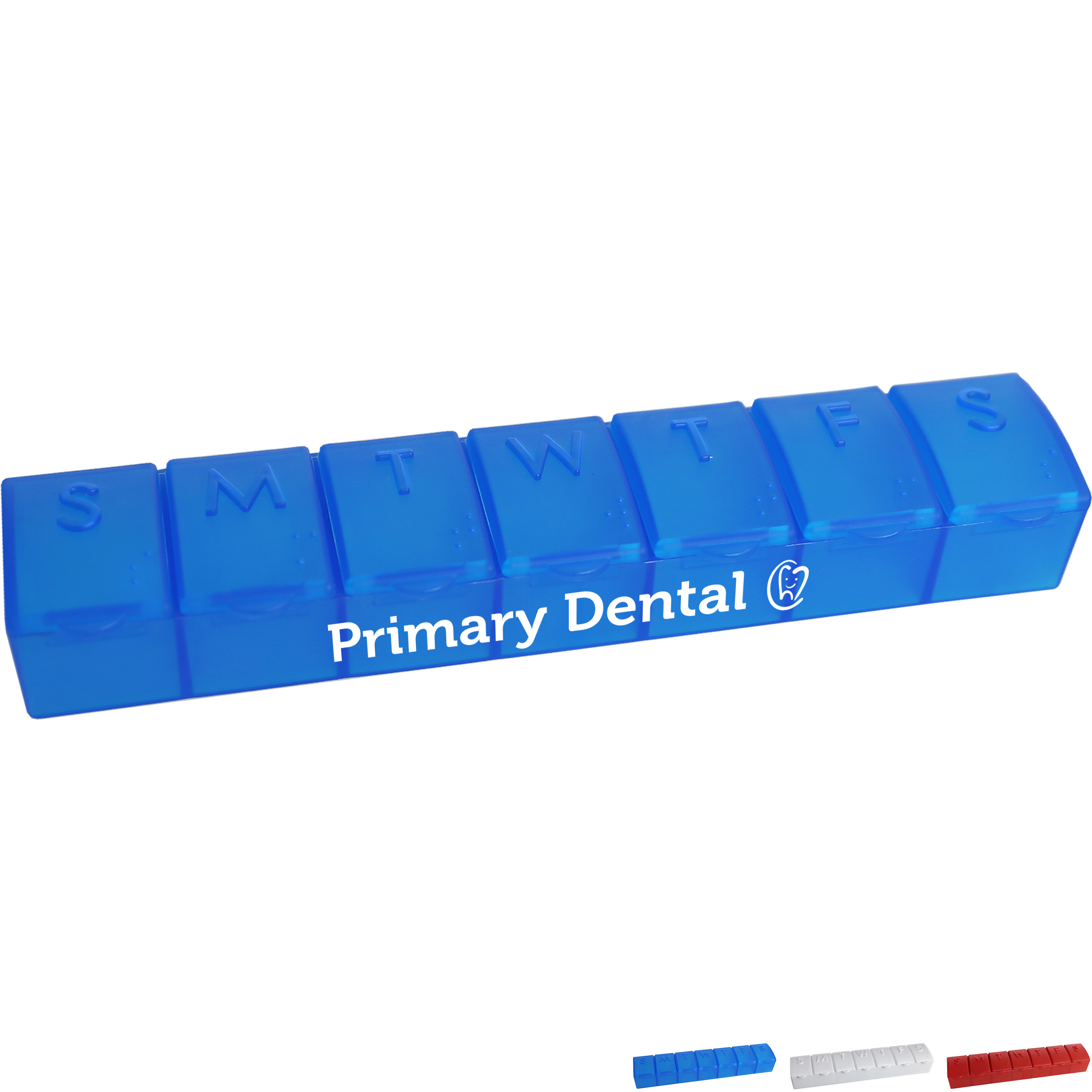Product Photo 1 Jumbo 7 Day Pill Case with Raised Letters