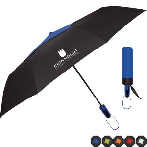 Telescopic Diamond Top Vented Umbrella, 44" Arc - HT6215