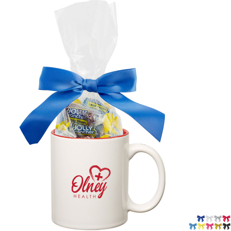 Product Photo 1 Two-Tone Ceramic Mug w/ Jolly Ranchers, 11oz.