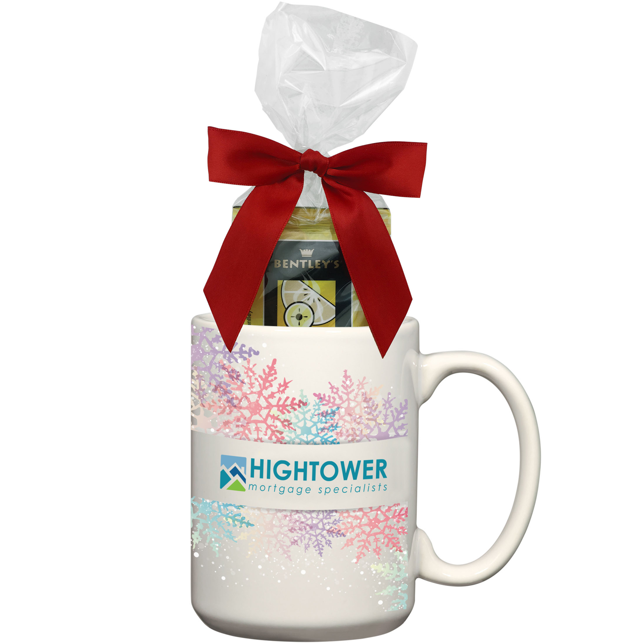 Product Photo 1 Ceramic Mug w/ Four Assorted Tea Bags Gift Set, 15oz.