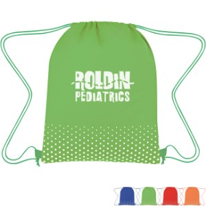 Connect the Dots Non-Woven Drawstring Bag - HT1223
