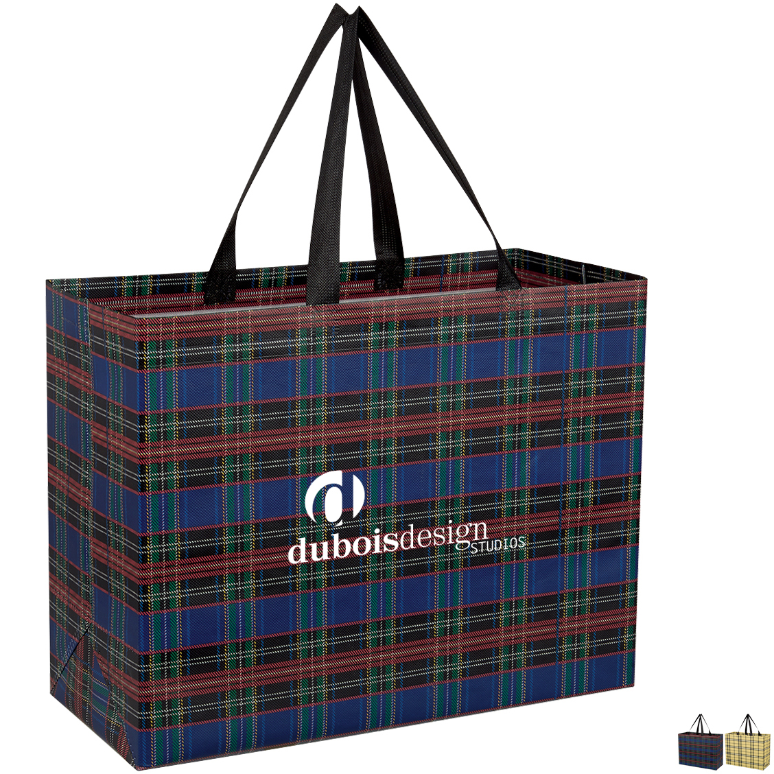 Product Photo 1 Soho Tartan Laminated Non-Woven Shopper Bag