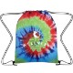 Tie-Dye Polyester Drawstring Bag