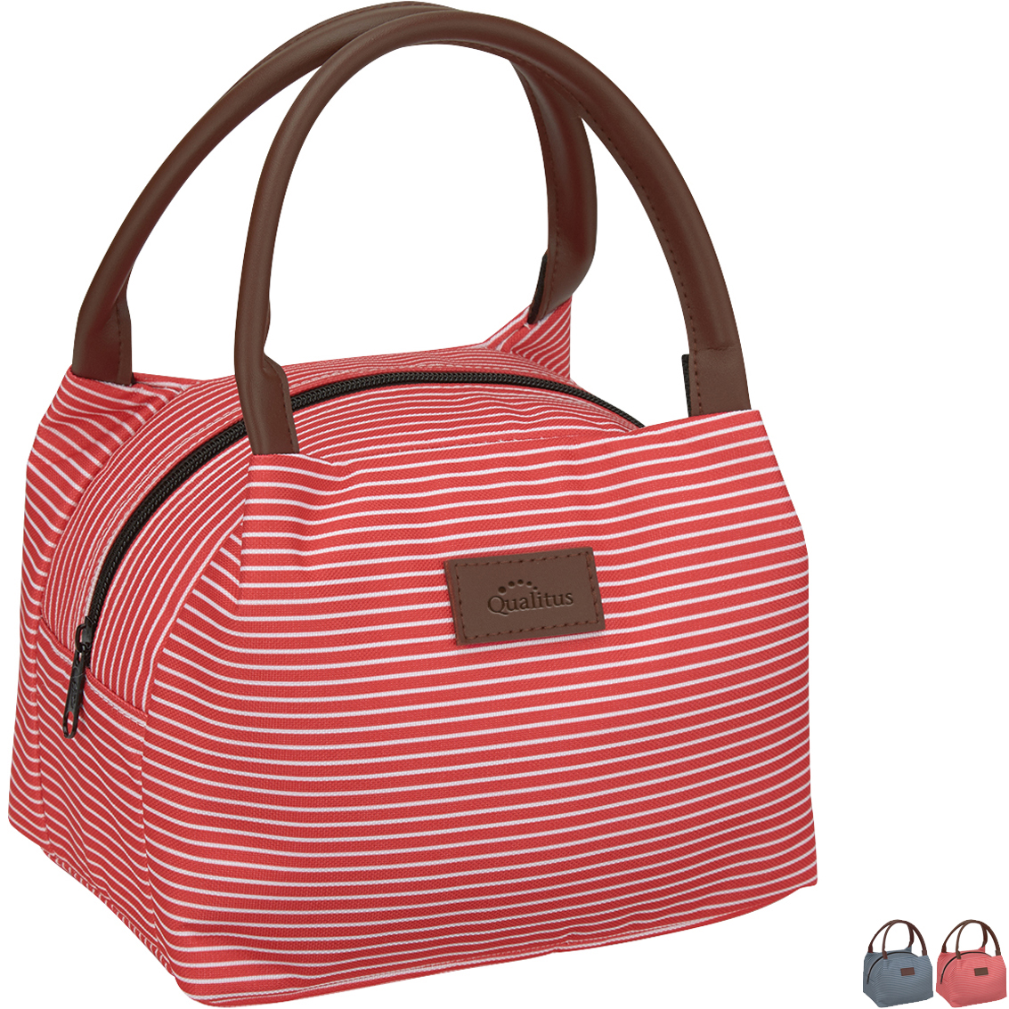 Product Photo 1 Sebastian Striped Polyester Cooler Lunch Bag