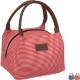 Sebastian Striped Polyester Cooler Lunch Bag